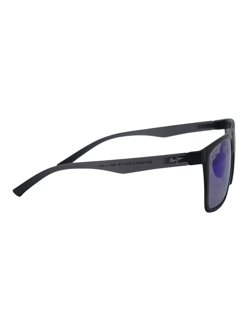 Maui Jim Honokalani MJ455-14 Polarized Sunglasses Translucent Black